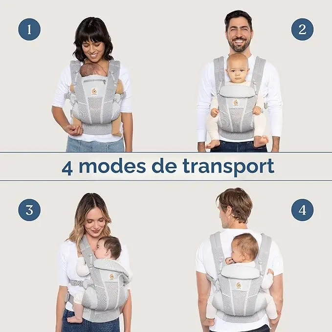 Porte-bébé Omni Breeze - Gris graphite