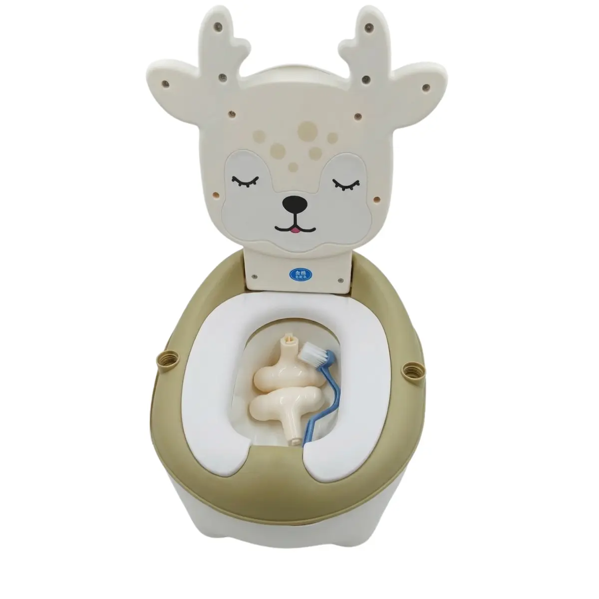 xx Pot de Toilette Bébé Design Renne Mignon