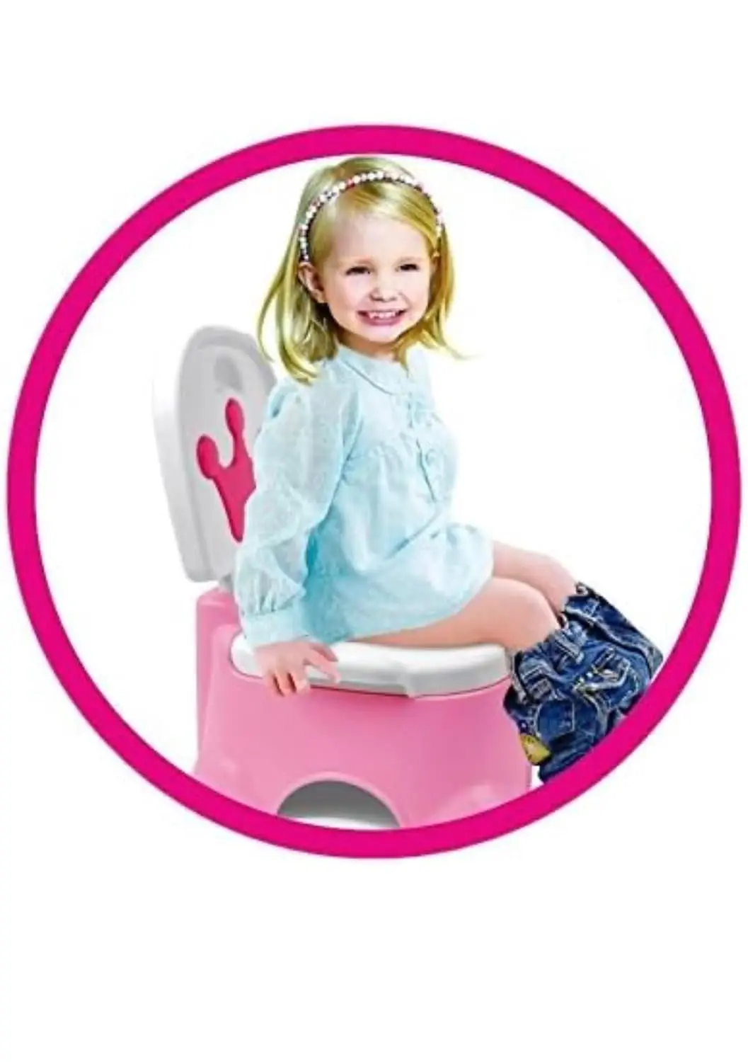Pot musical 3 en 1 - Rose