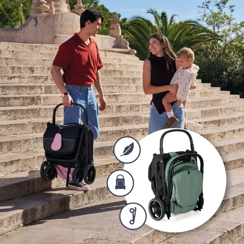 Poussette iWalk Verte – Innovaciones MS