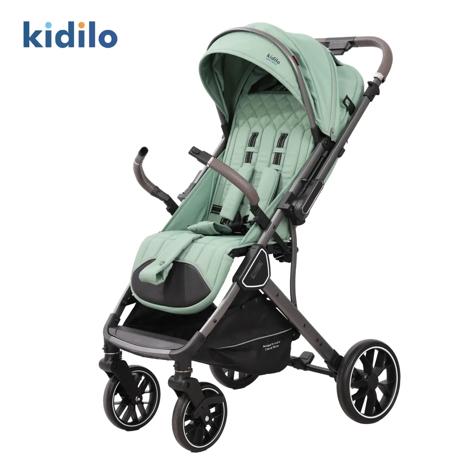 Poussette réversible compacte K101 Menthe