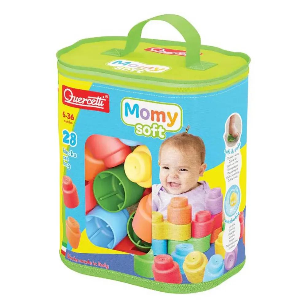 xx Quercetti Leggo Soft 28 Pièces - 6M+