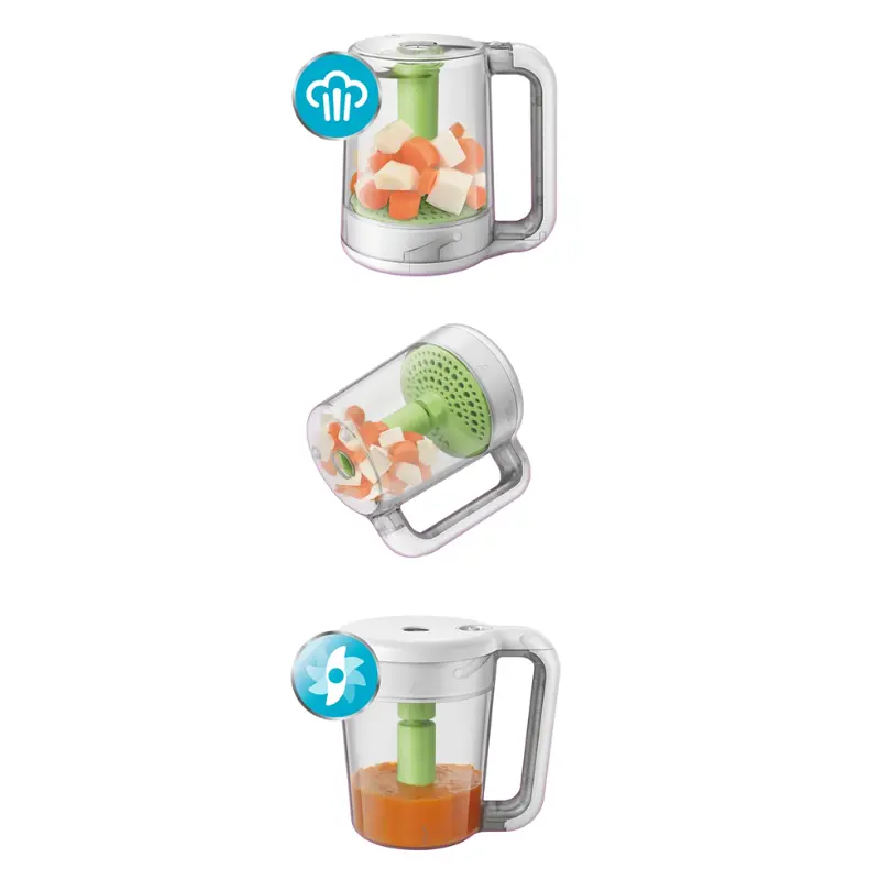 Robot cuiseur-mixeur 2 en 1 pour bébé SCF870/21