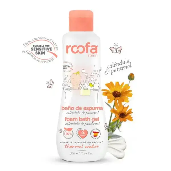 xx Roofa Gel Douche Moussant au Calendula 300ml