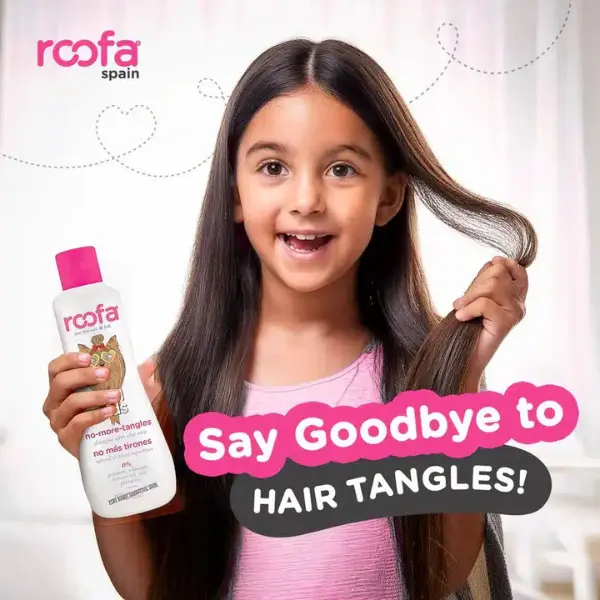 Roofa Shampoing démêlant sans larmes Cool Kids No More Tangles 300ml