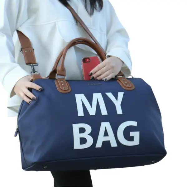 Sac à langer My Bag Bleu marine