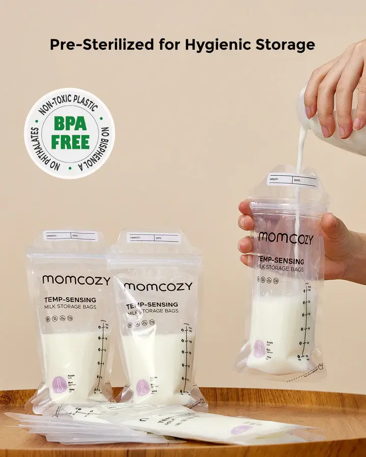 Sacs de conservation du lait maternel momcozy