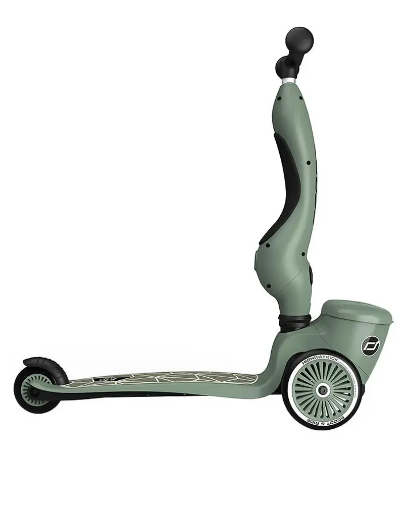 Trottinette Scoot And Ride 2 en 1 Highwaykick 1 Lifestyle - Lignes vertes