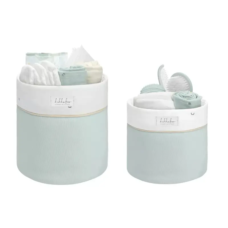 Set de 2 pannier – 22cm et  18cm Sleepy Sheep