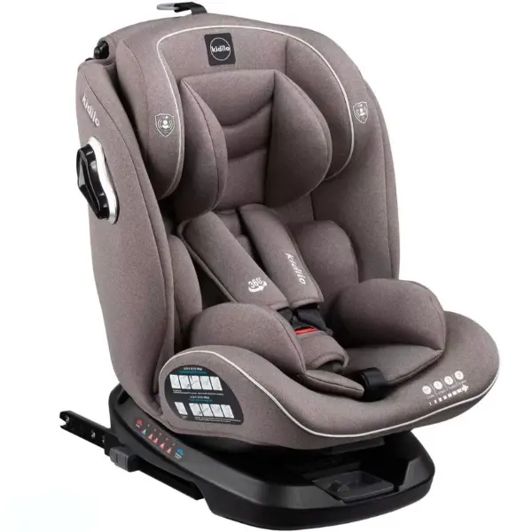 Siège auto Rotatif Évolutif KBH311 dès la Naissance à 12 Ans  Beige – Kidilo