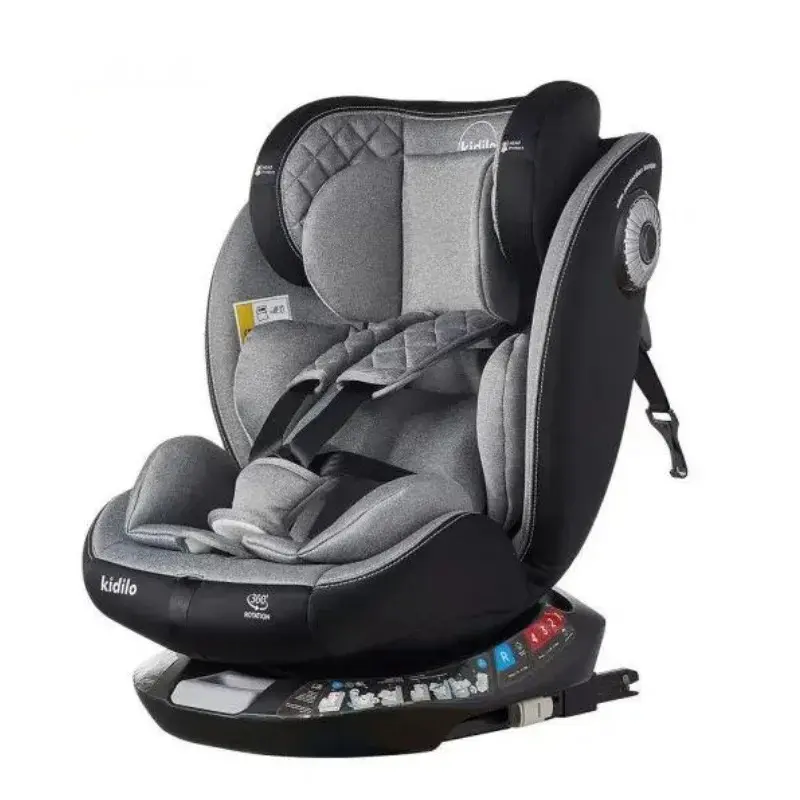 xx Siège Auto Rotation 360 G406 – Gris Clair