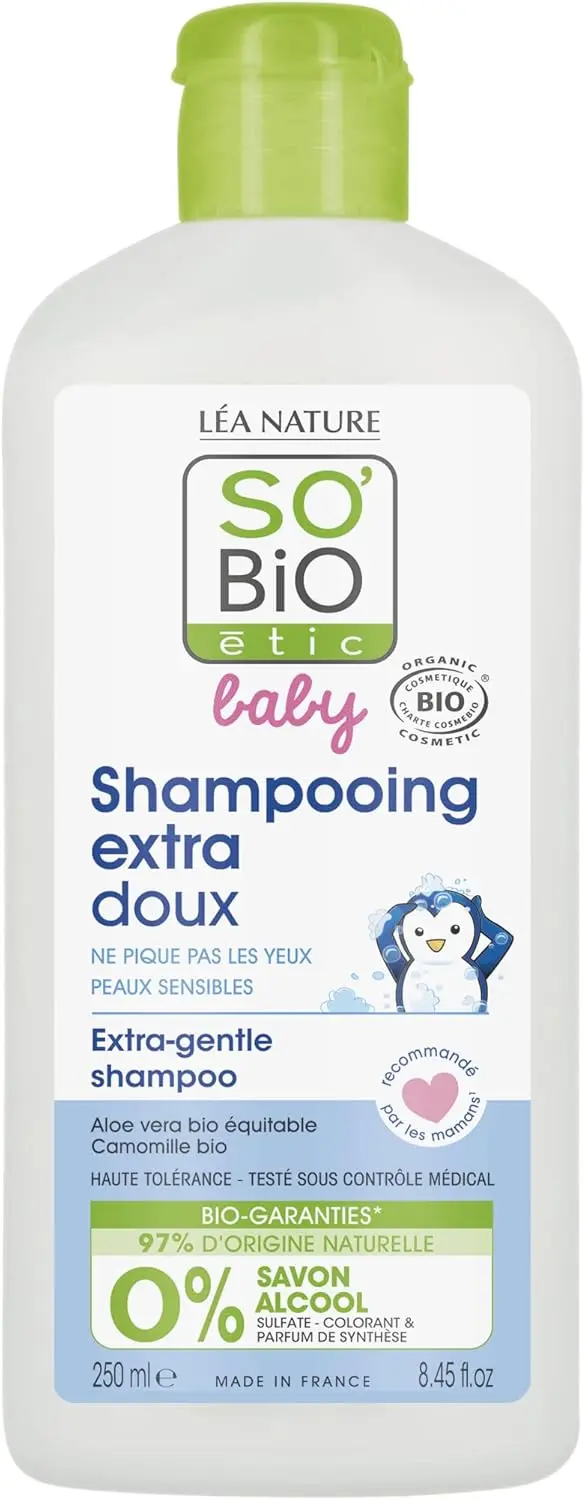 xx So'Bio Étic Shampooing extra-doux, haute tolérance 250 ml