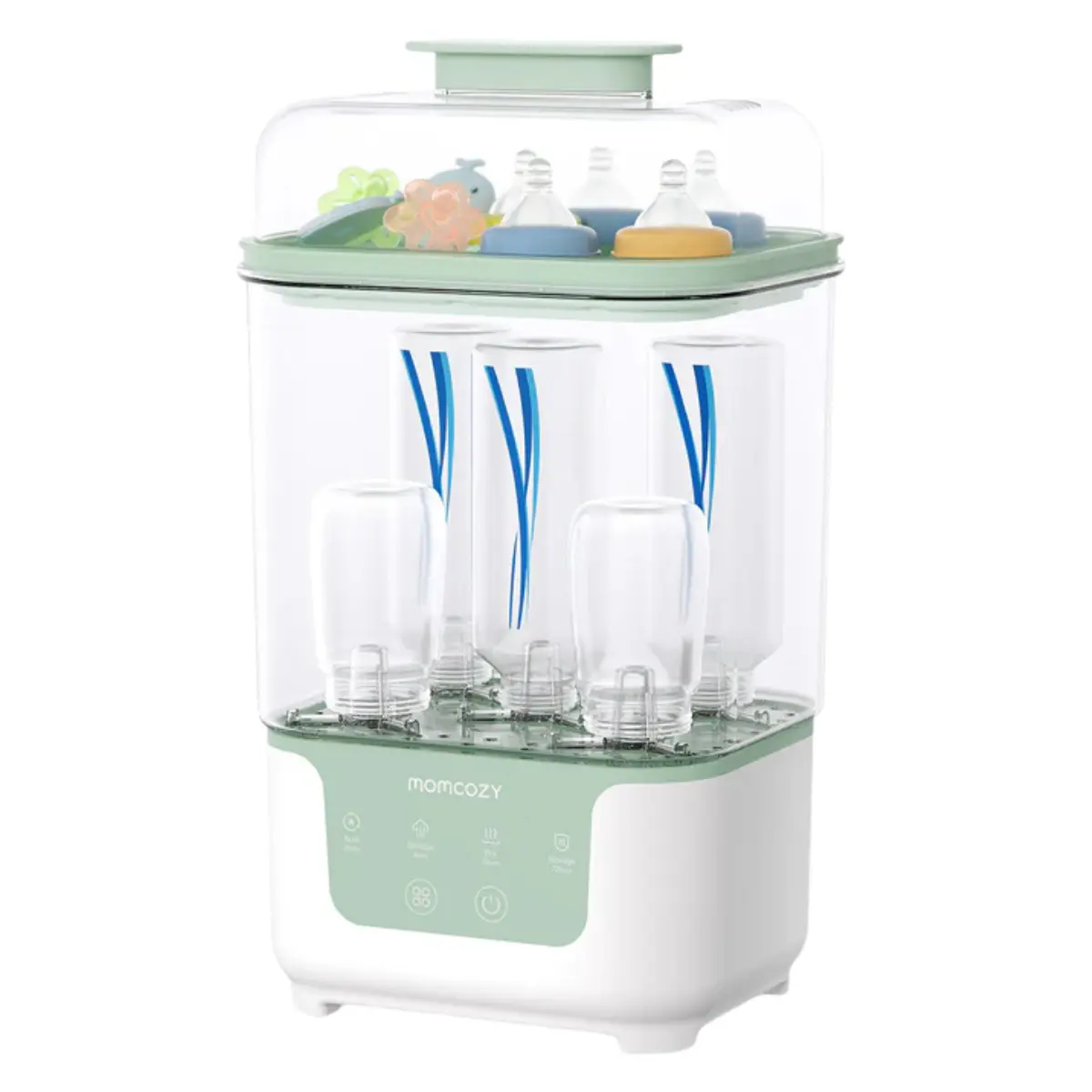 xx Stérilisateur et sèche-biberon compact 4 en 1 Momcozy