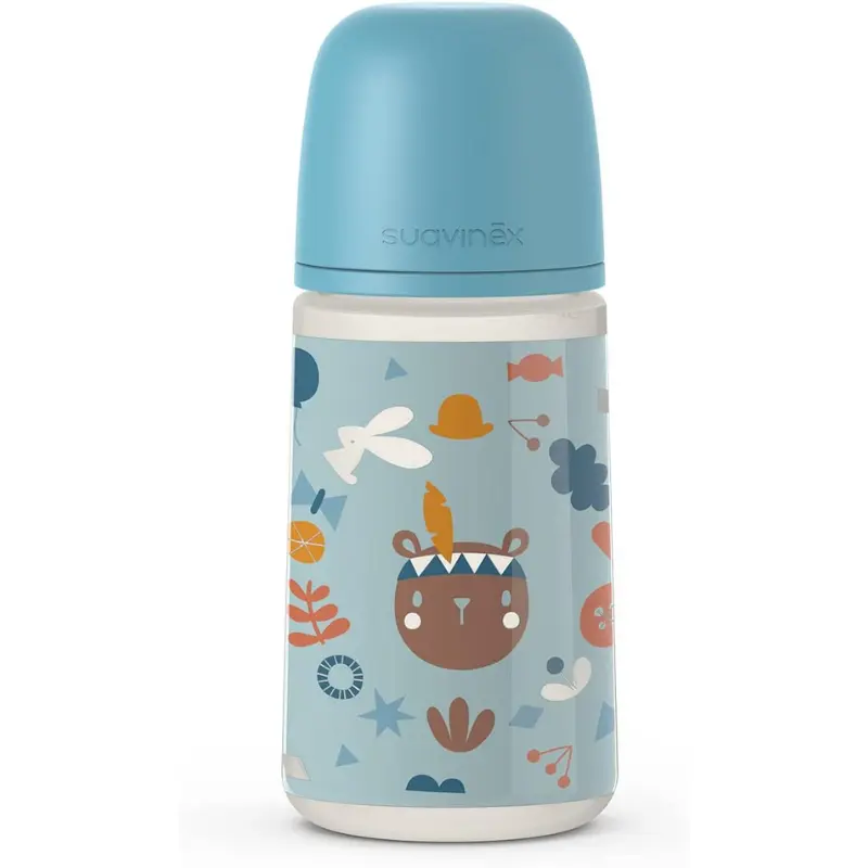 Suavinex Biberon avec Tétine SX Pro Blue - 270 ml