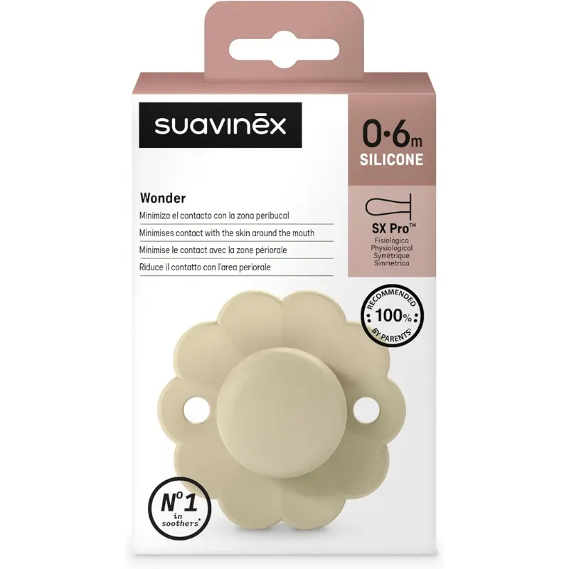 Suavinex Sucette reversible wonder Whitecap Gray