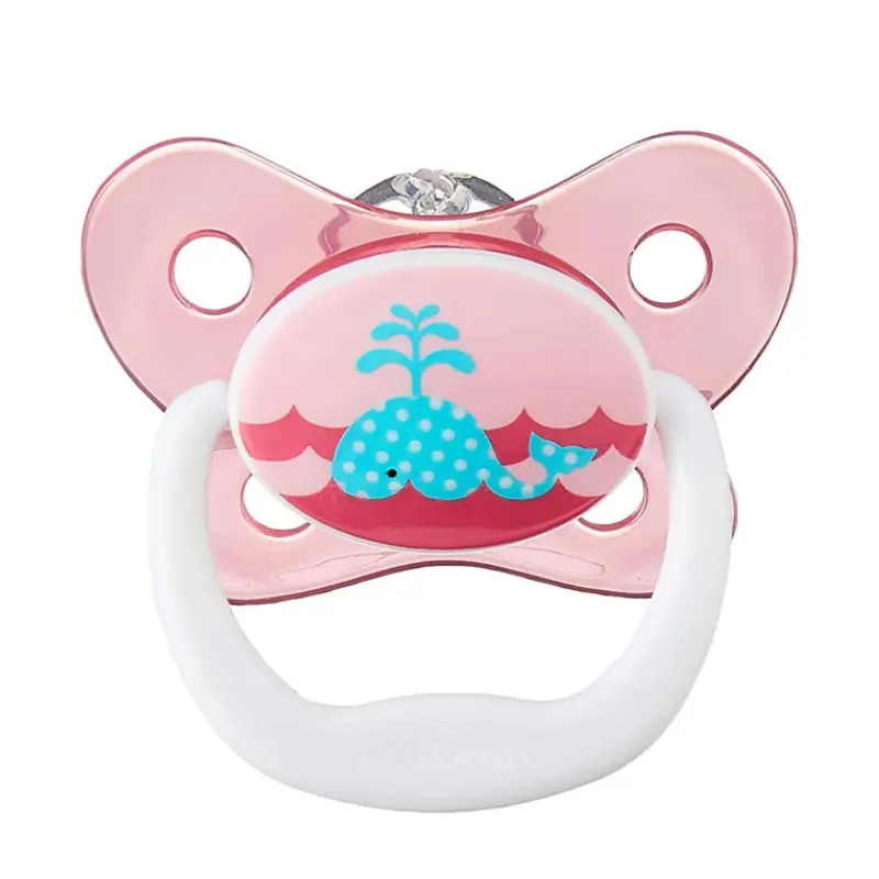 Sucette Dr. Brown's BUTTERFLY SHIELD Stage1 0-6M - Rose