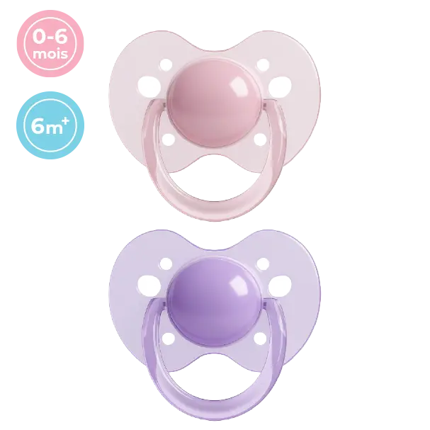 Sucette Orthodontique AIR FREE 6M+
