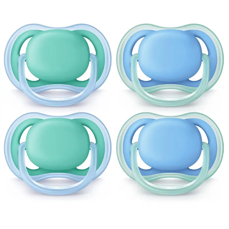 Sucette Philips Avent Ultra Air, 6-18 mois, bleu-vert