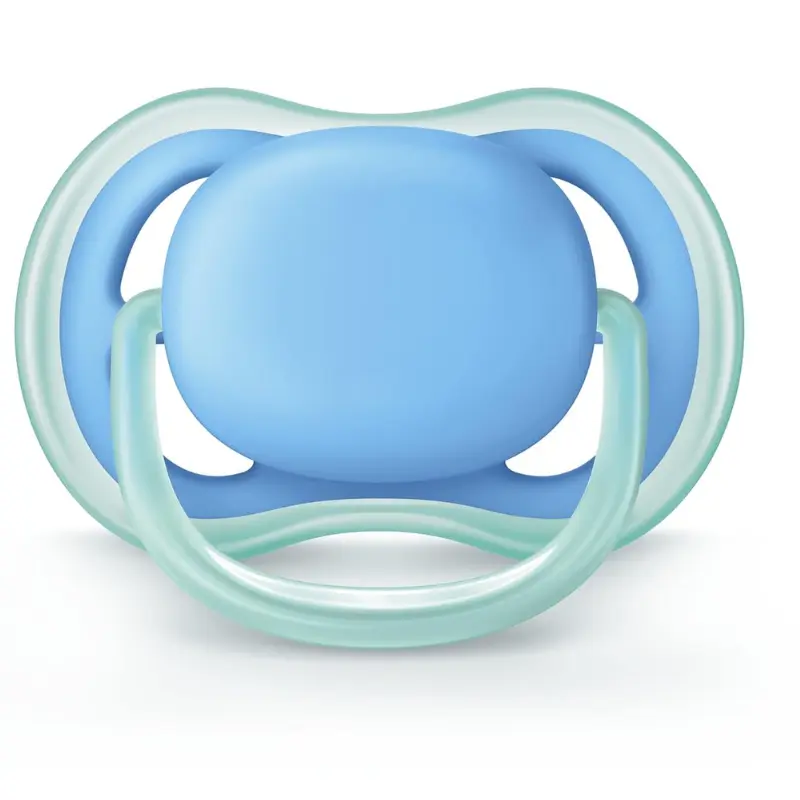 Sucette Philips Avent Ultra Air, 6-18 mois, bleu-vert
