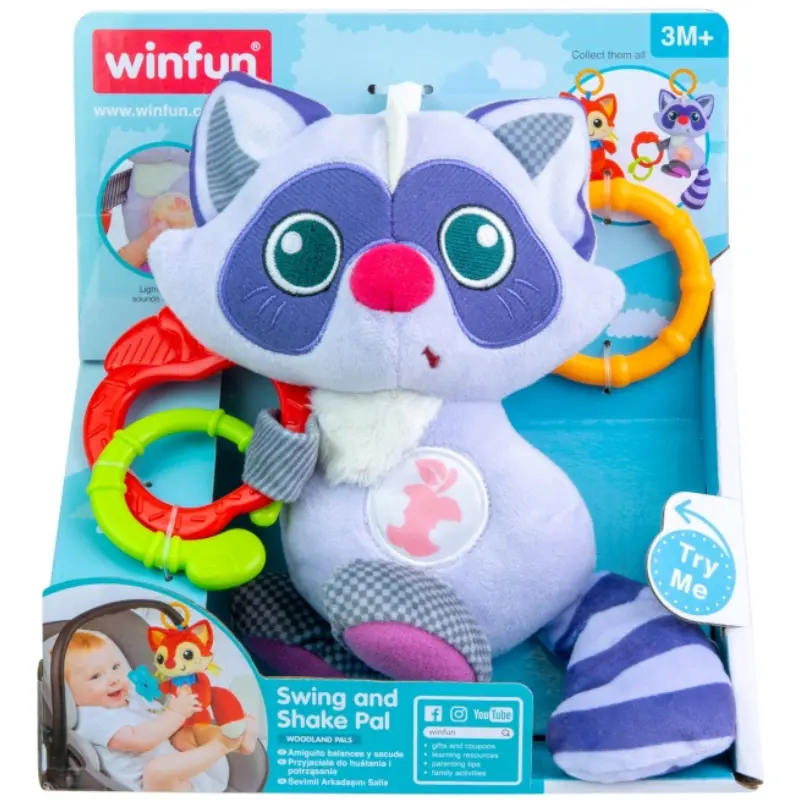 Swing and Shake Pal - Raton laveur - Winfun