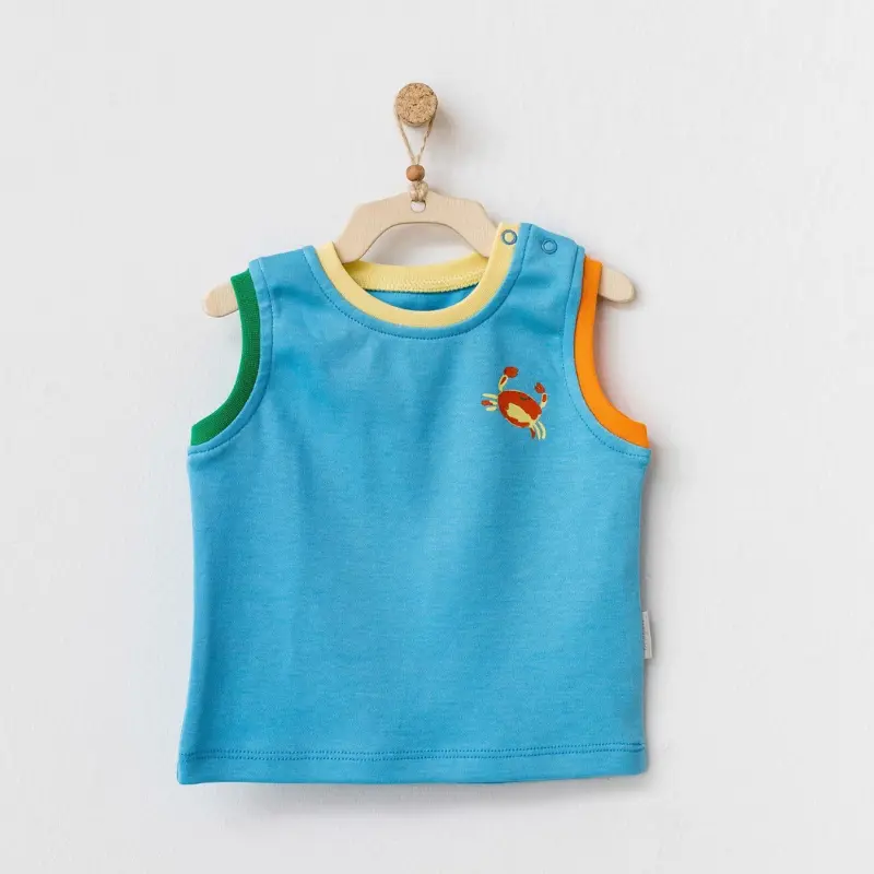 xx T-shirt bébé Andywawa Play Time AC21872 Bleu