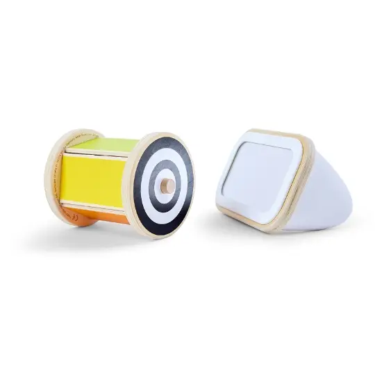 Tambour tournant avec miroir