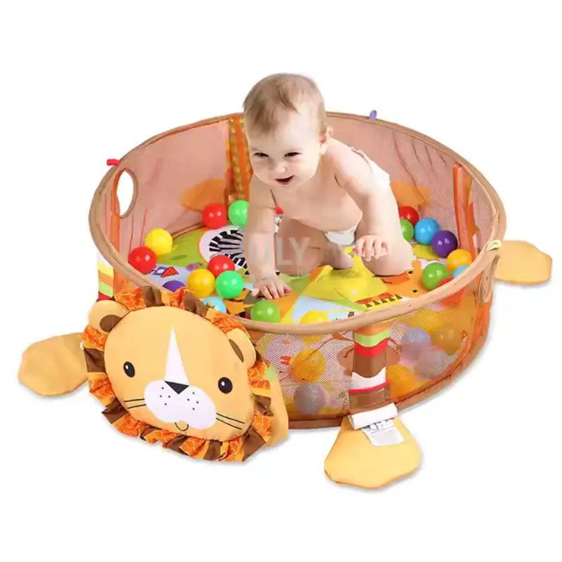 Tapis de jeu 3 en 1 pour bébé  Lion