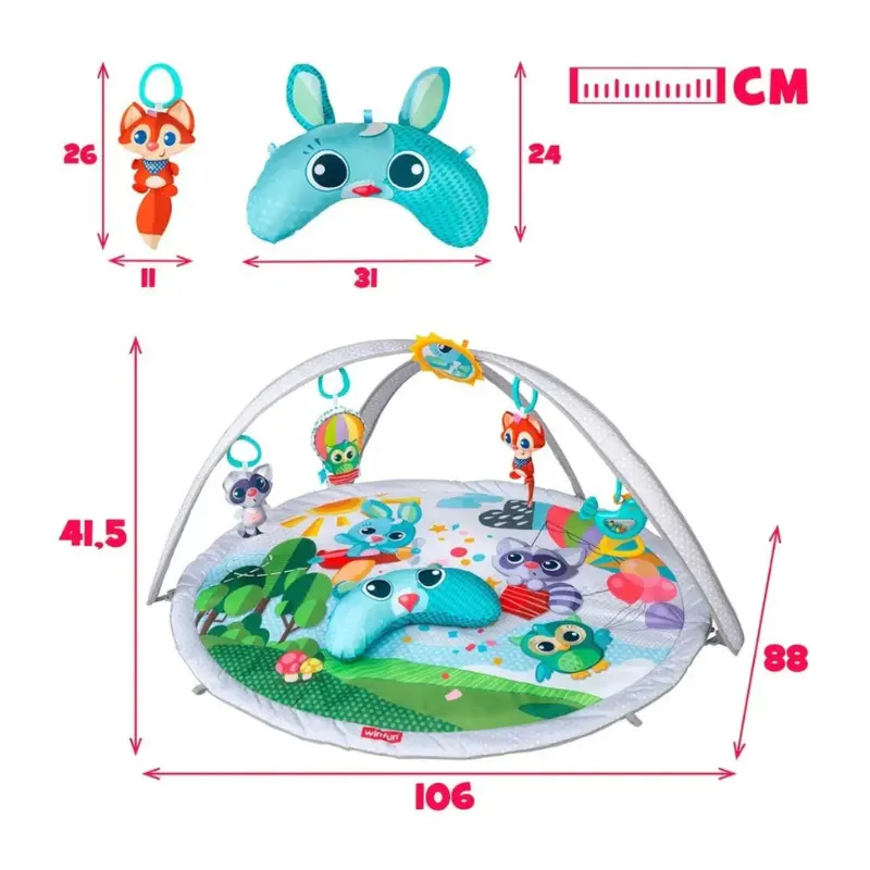 Tapis d'éveil Winfun Baby Space