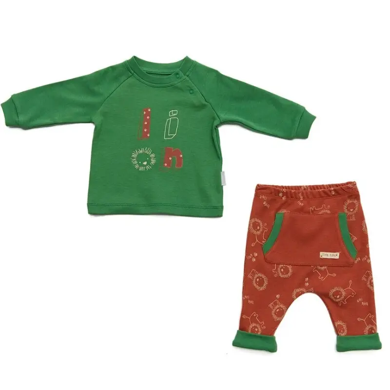 xx Tenue de vacances Andywawa Little Lion verte