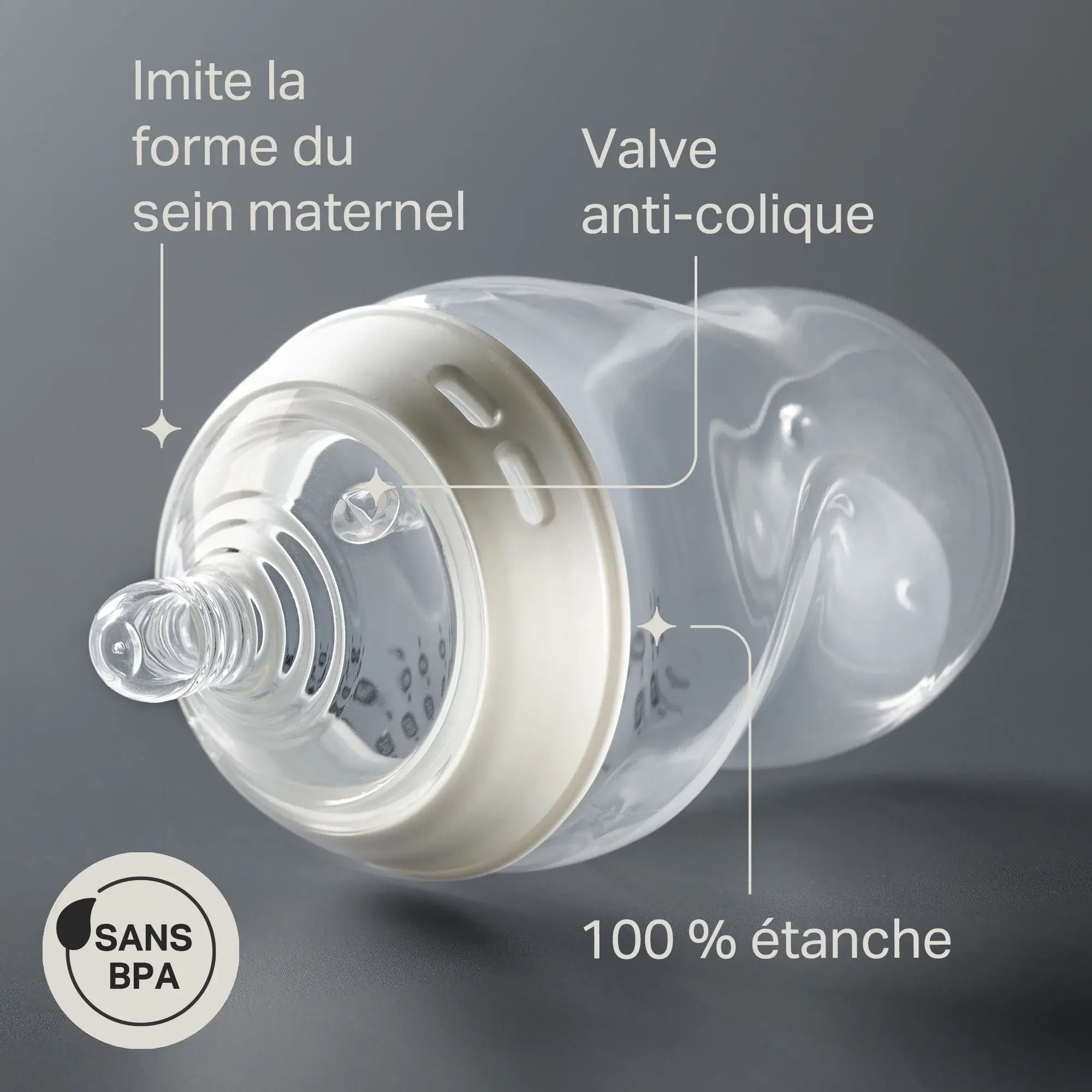 Tétines pour biberon Natural Start 6m+