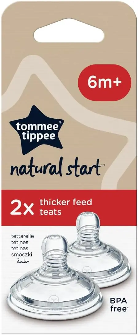 Tétines Tommee Tippee Natural Start pour biberon