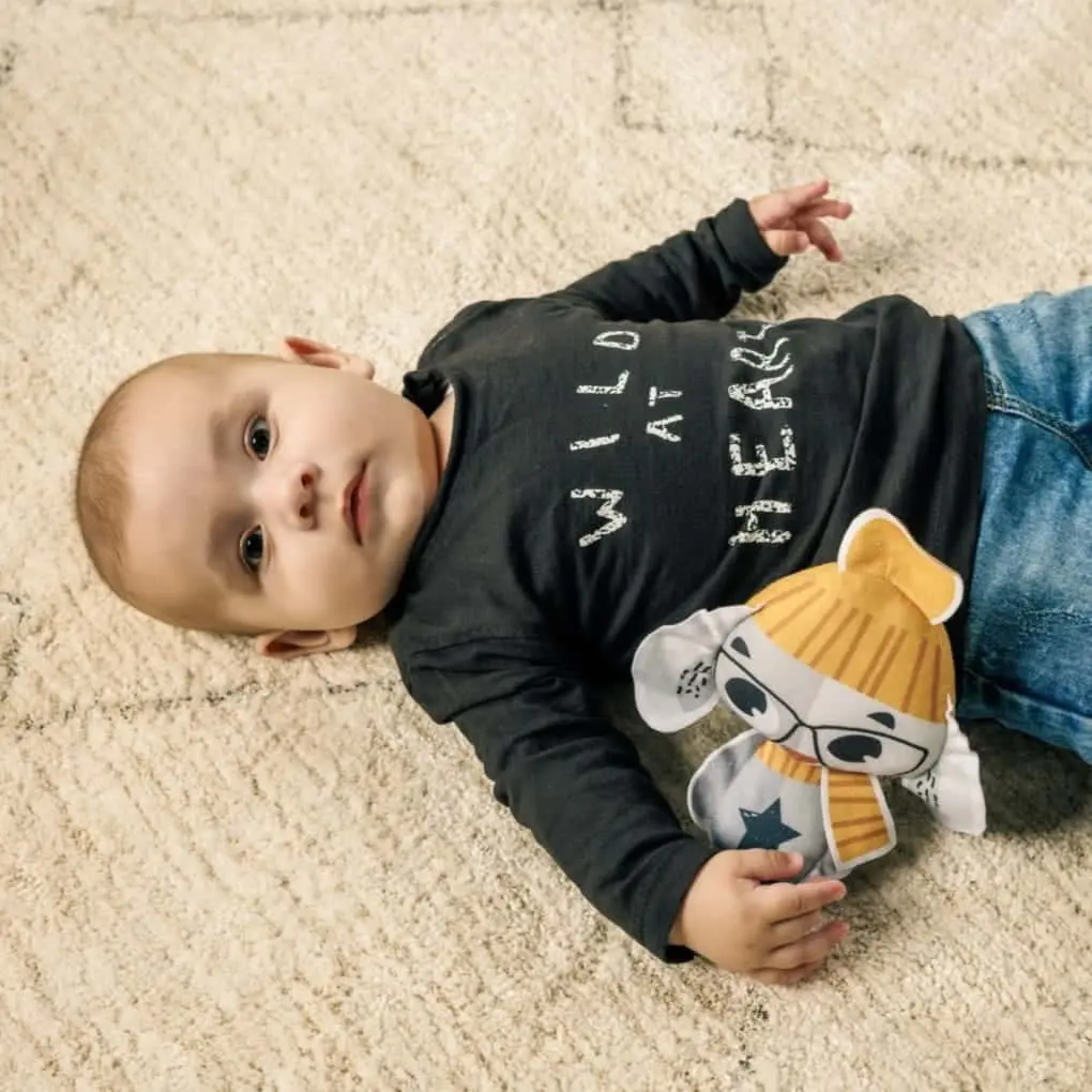 Tiny Love Peluche Lapin Musical Rock