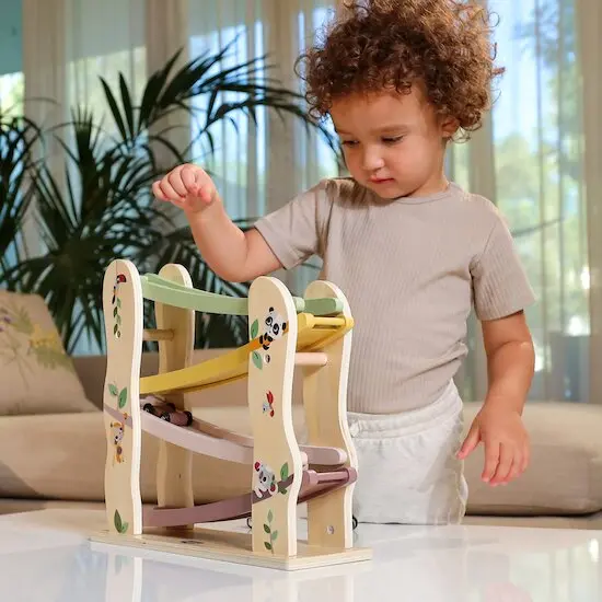 Tiny Love Rampe de Course et Voitures en bois Boho Chic 18m+