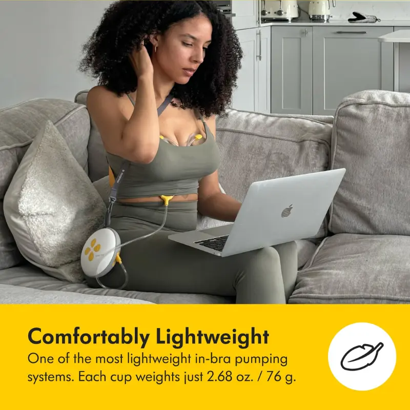 Tire-lait électrique double mains libres Medela Swing Maxi