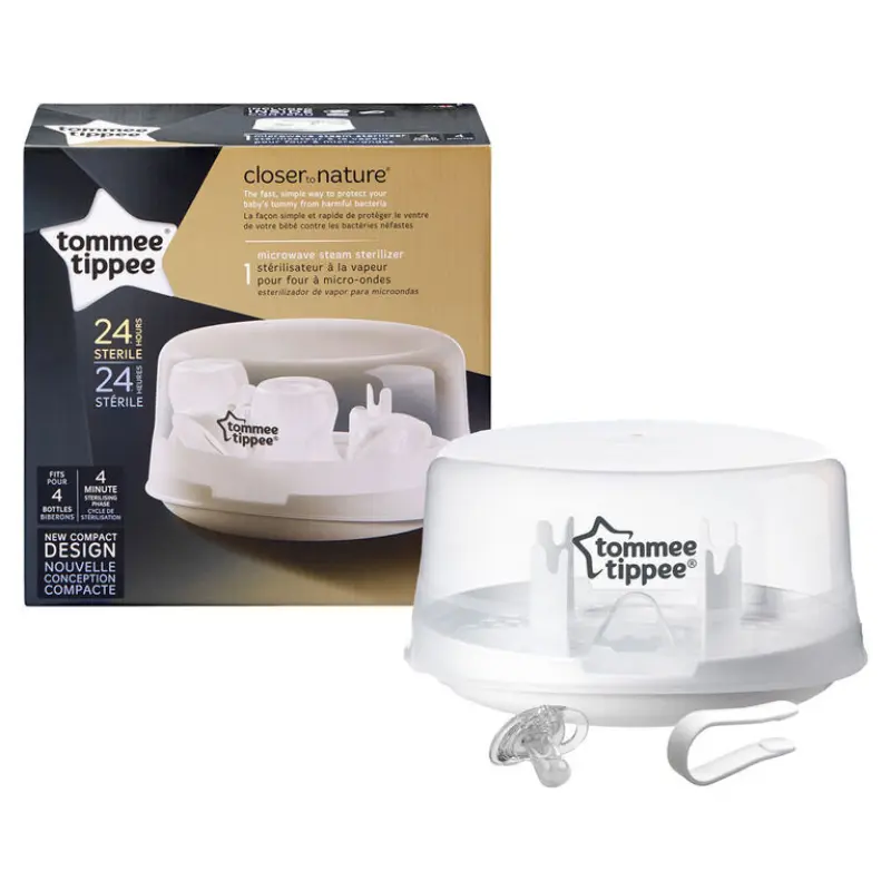 xx Tommee Tippee Stérilisateur micro-ondes à micro-vapeur