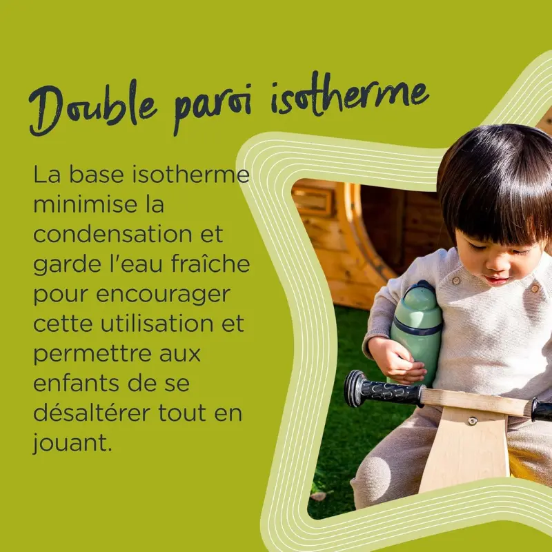 Tommee Tippee Tasse Isotherme à Paille Super Star 266ml - Rose