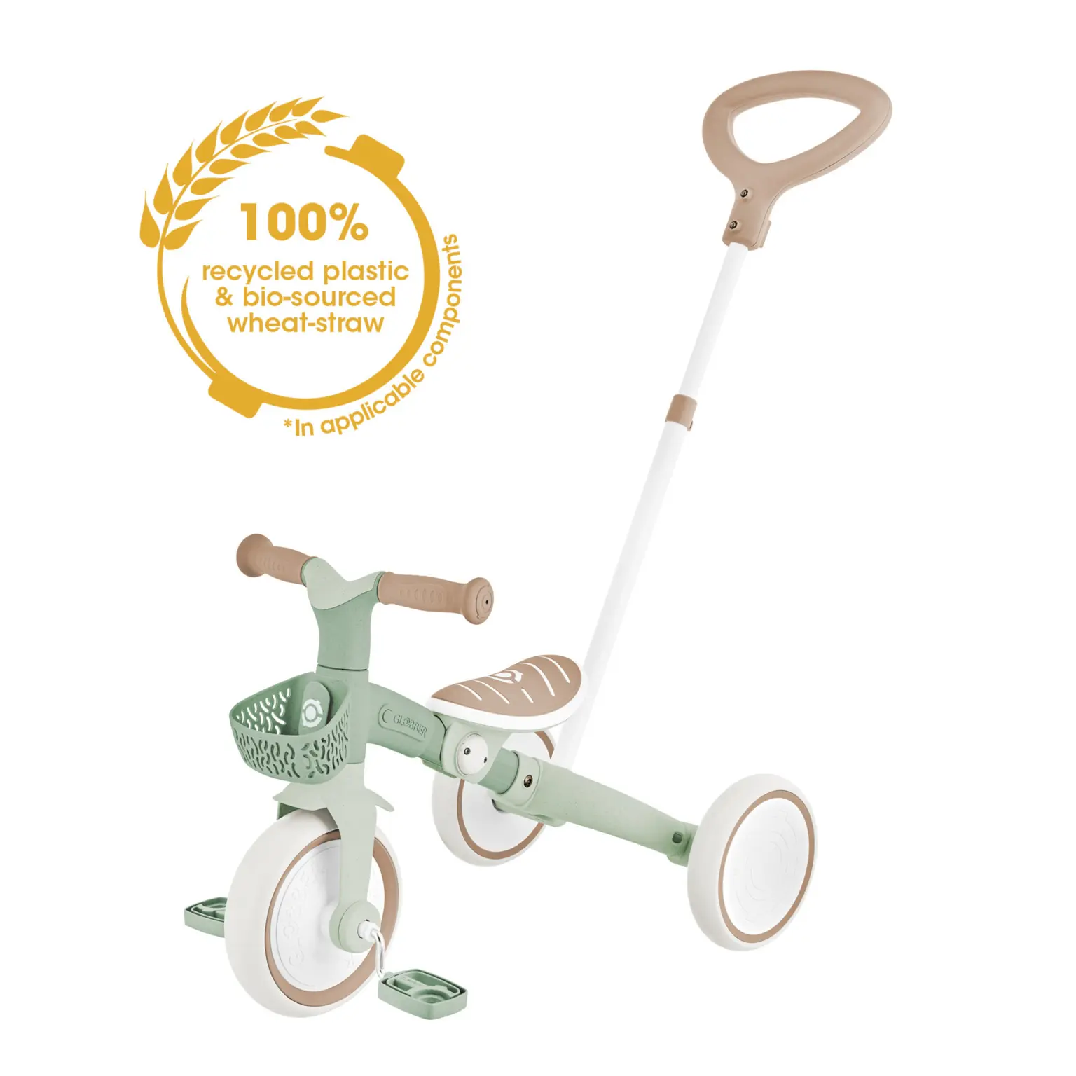 Tricycle d'apprentissage 3 en 1 PLUS ECO LOGIC