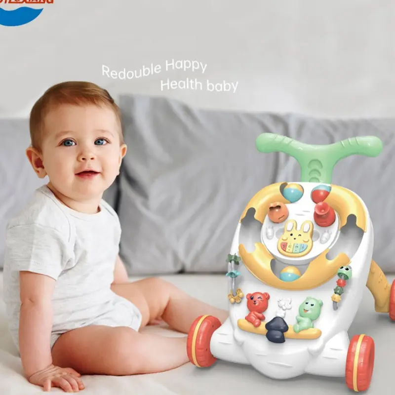 Trotteur bébé multifonction avec jeux éducatifs – Premiers pas amusants