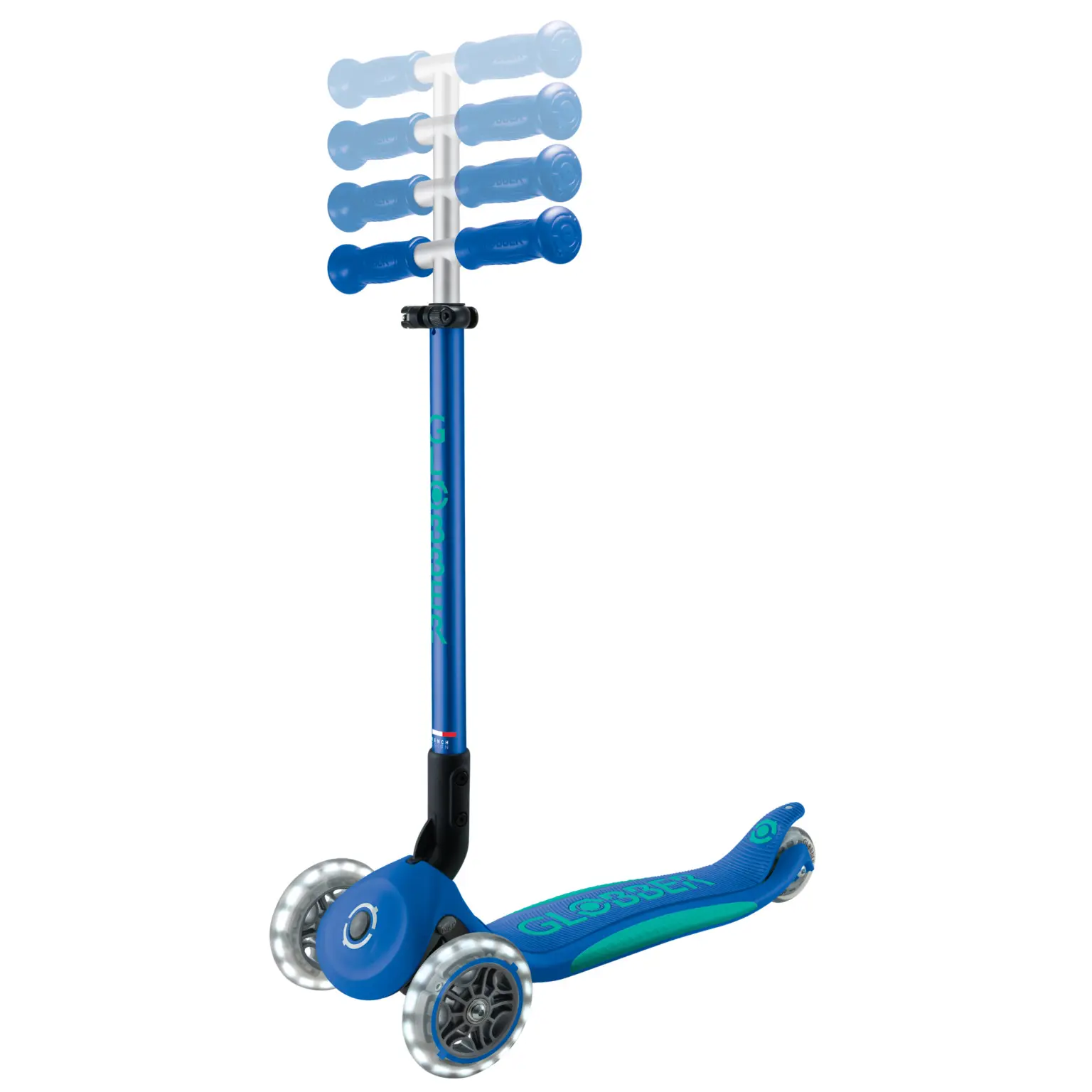 Trottinette Globber ELITE LIGHTS Bleu