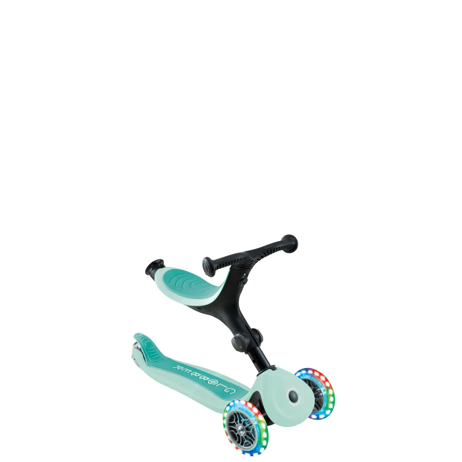 Trottinette Évolutive Globber GO•UP Active Plus Lights Mint