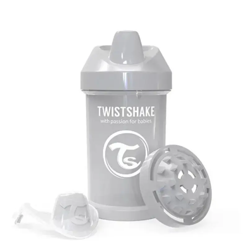 Twistshake Gobelet infuseur de fruits 300ml 8m+ gris