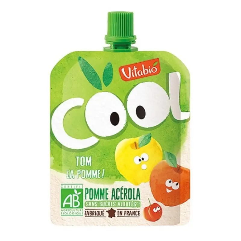 xx Vitabio Cool Fruits Pomme Bio 90g