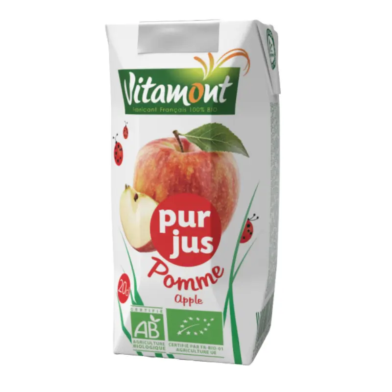 xx Vitamont Pur Jus de Pomme 20Cl