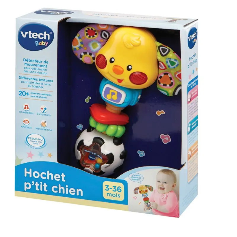 Vtech Hochet P'tit Chien 3-36 mois