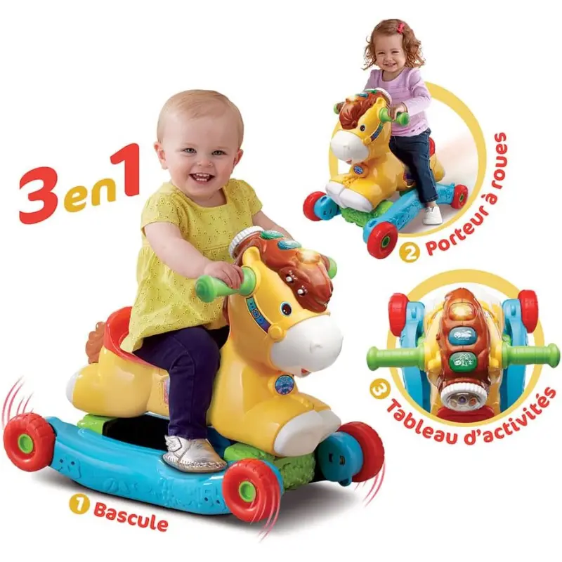VTech Jouet poney basculo P’tit Galop