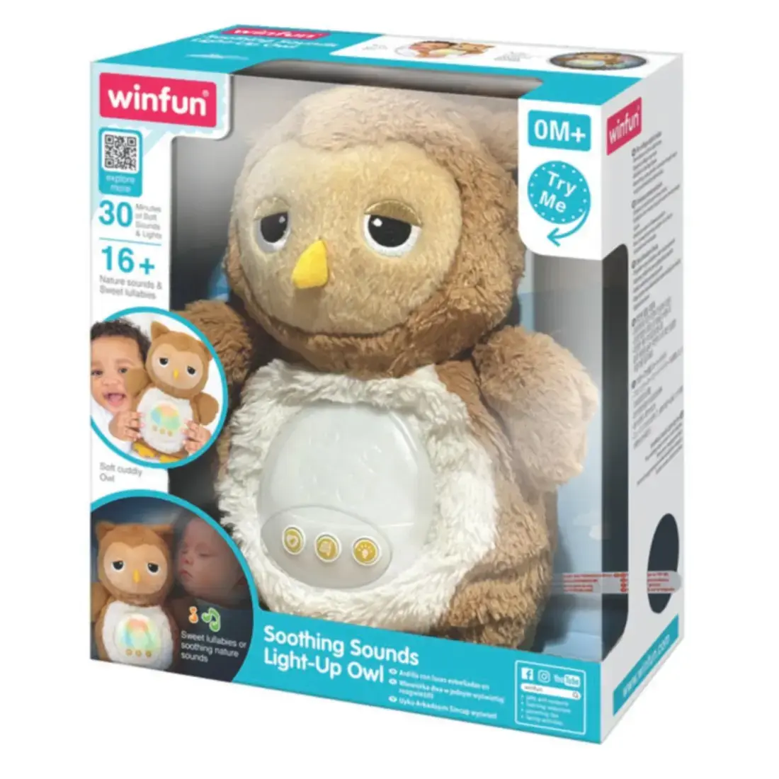 Winfun Veilleuse Hibou 0m+